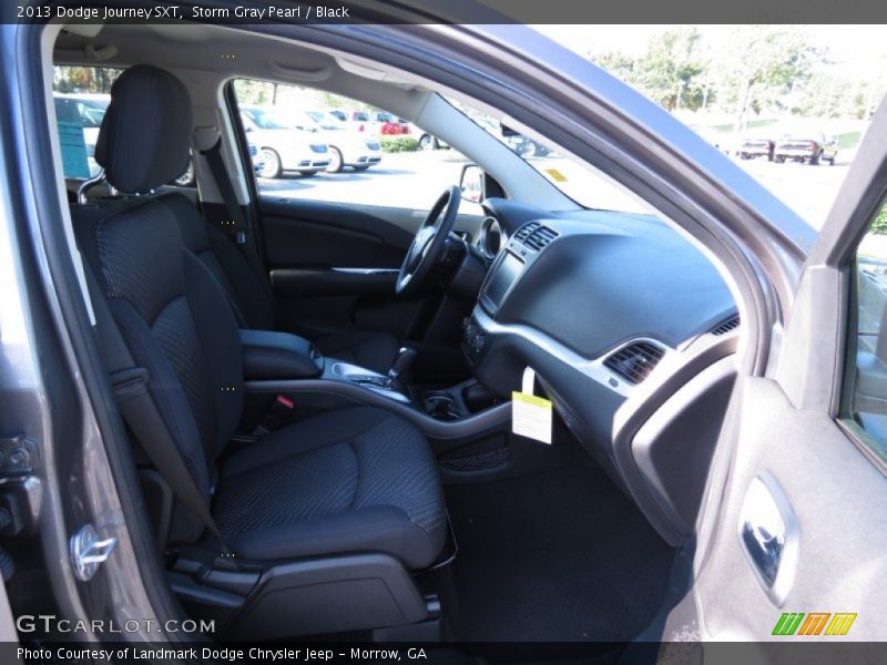 Storm Gray Pearl / Black 2013 Dodge Journey SXT