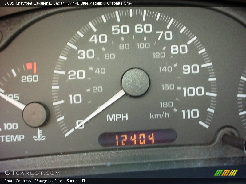 Arrival Blue Metallic / Graphite Gray 2005 Chevrolet Cavalier LS Sedan