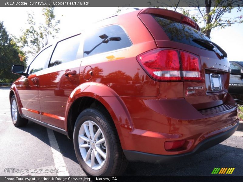Copper Pearl / Black 2013 Dodge Journey SXT