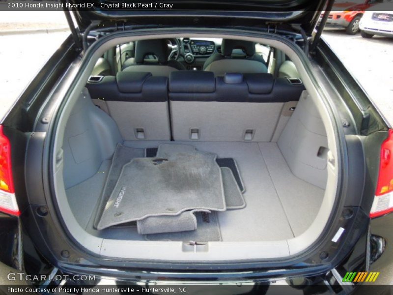 Crystal Black Pearl / Gray 2010 Honda Insight Hybrid EX