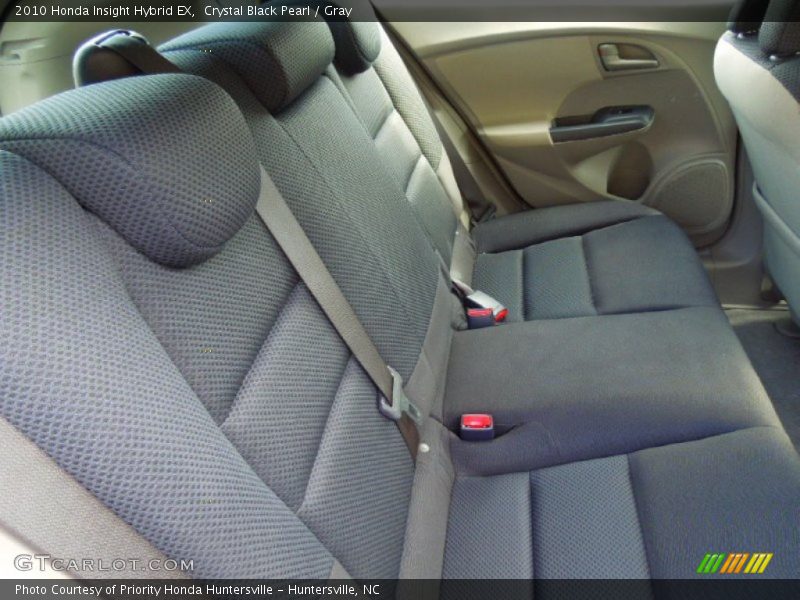 Crystal Black Pearl / Gray 2010 Honda Insight Hybrid EX