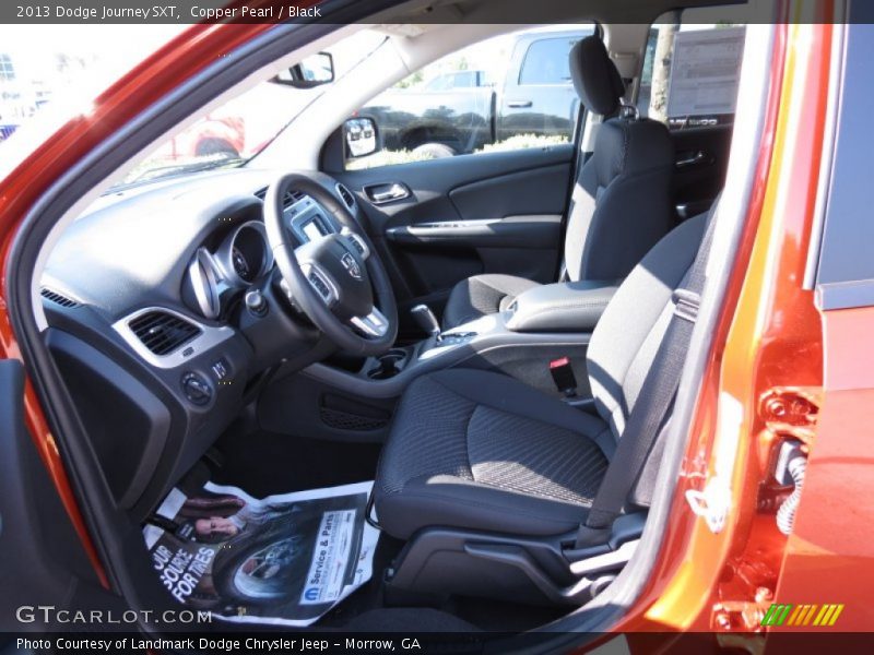 Copper Pearl / Black 2013 Dodge Journey SXT