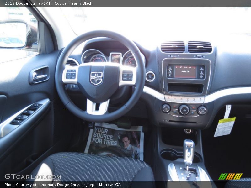 Copper Pearl / Black 2013 Dodge Journey SXT