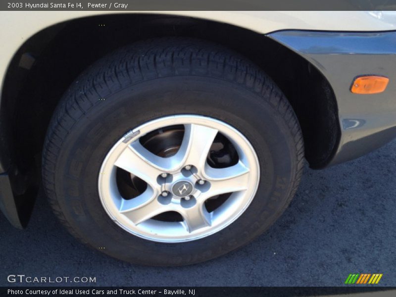 Pewter / Gray 2003 Hyundai Santa Fe I4