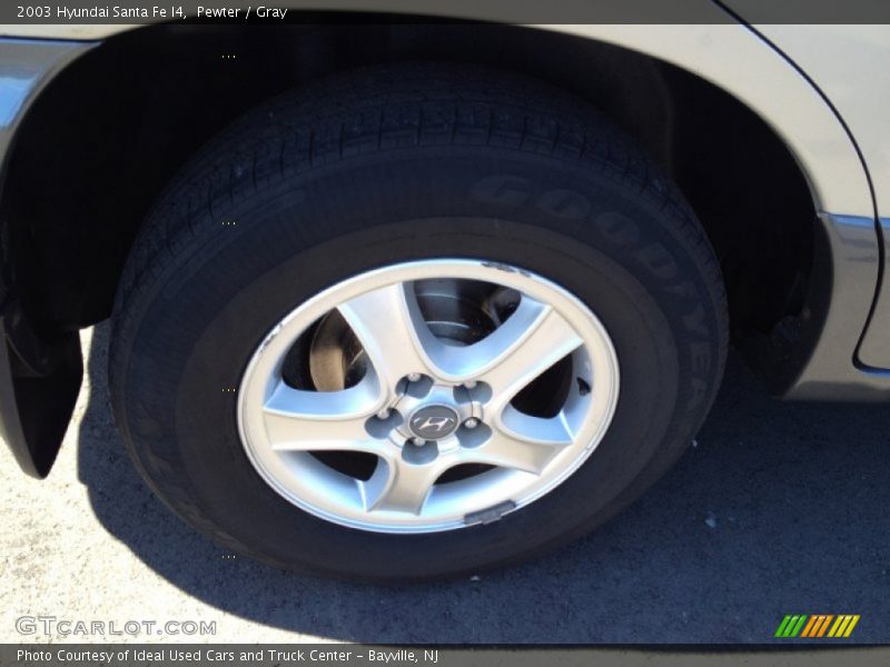Pewter / Gray 2003 Hyundai Santa Fe I4
