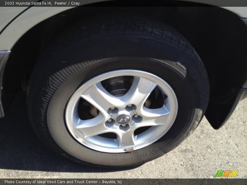 Pewter / Gray 2003 Hyundai Santa Fe I4
