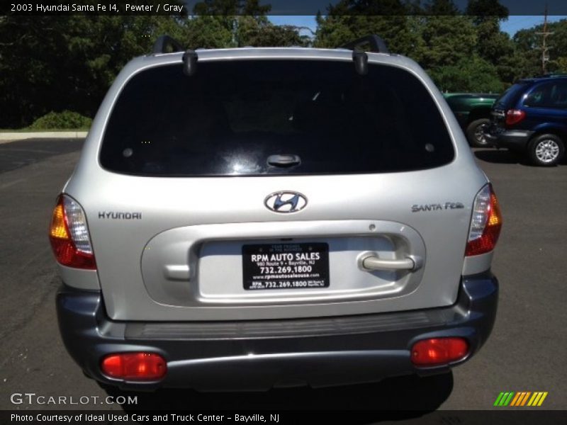 Pewter / Gray 2003 Hyundai Santa Fe I4