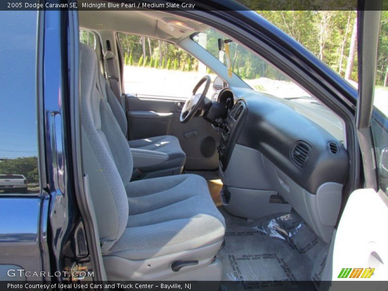 Midnight Blue Pearl / Medium Slate Gray 2005 Dodge Caravan SE