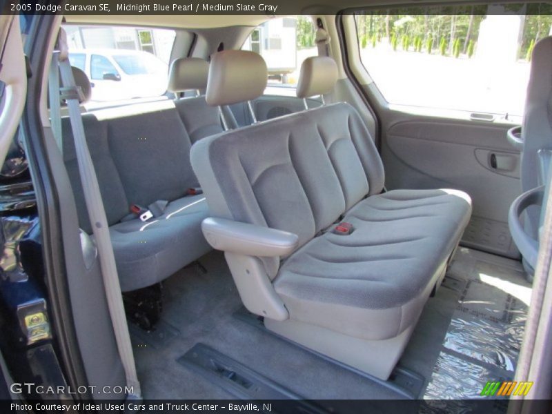 Midnight Blue Pearl / Medium Slate Gray 2005 Dodge Caravan SE