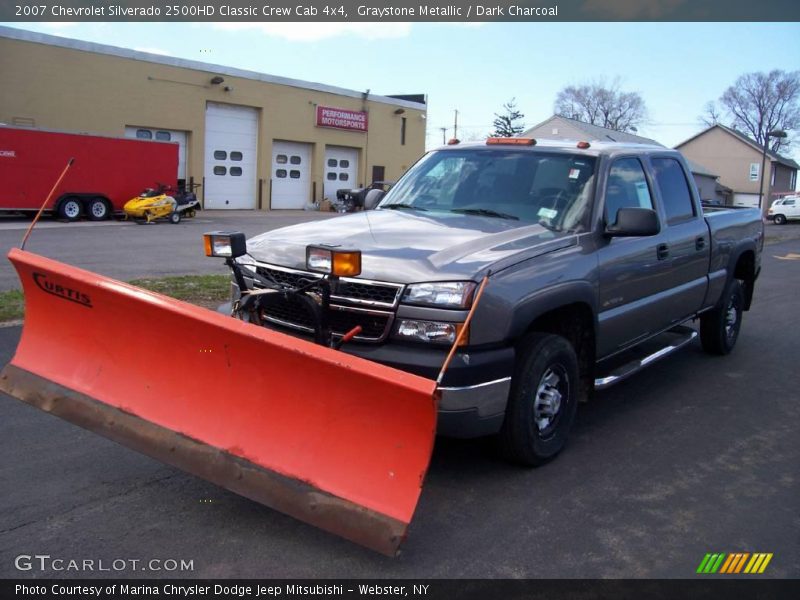 Graystone Metallic / Dark Charcoal 2007 Chevrolet Silverado 2500HD Classic Crew Cab 4x4