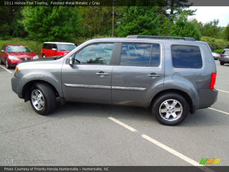 Polished Metal Metallic / Gray 2011 Honda Pilot Touring