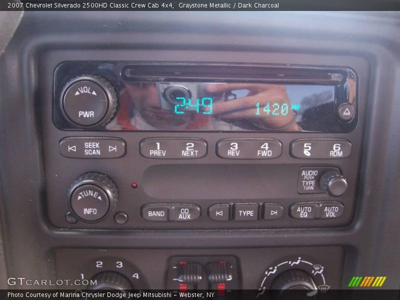 Graystone Metallic / Dark Charcoal 2007 Chevrolet Silverado 2500HD Classic Crew Cab 4x4