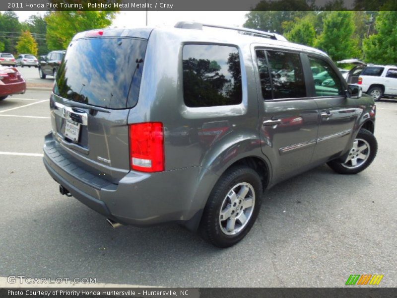 Polished Metal Metallic / Gray 2011 Honda Pilot Touring