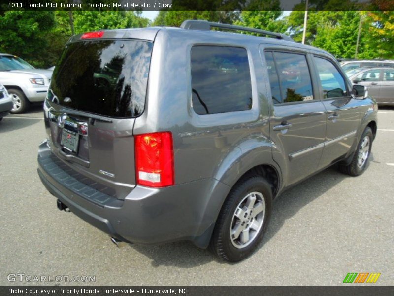 Polished Metal Metallic / Gray 2011 Honda Pilot Touring