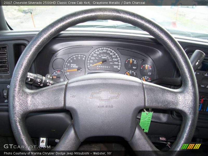 Graystone Metallic / Dark Charcoal 2007 Chevrolet Silverado 2500HD Classic Crew Cab 4x4