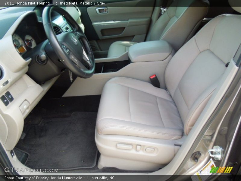 Polished Metal Metallic / Gray 2011 Honda Pilot Touring