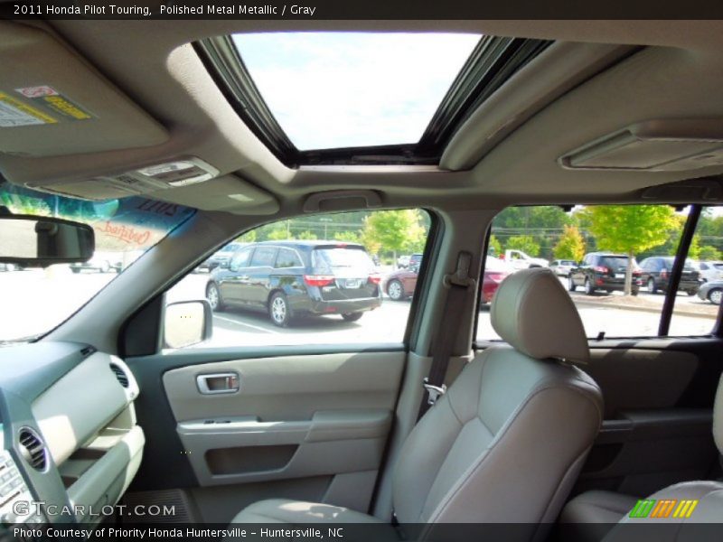 Polished Metal Metallic / Gray 2011 Honda Pilot Touring