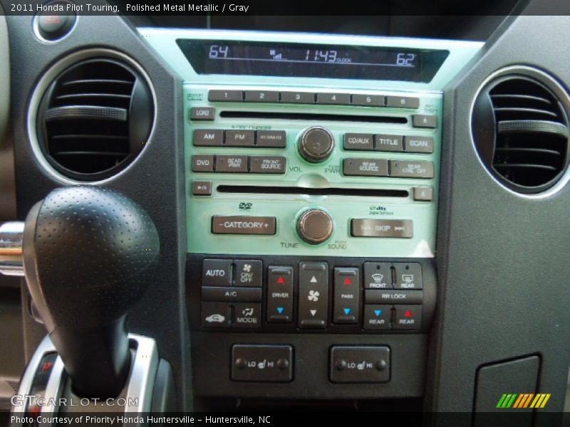 Polished Metal Metallic / Gray 2011 Honda Pilot Touring
