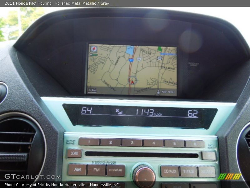 Polished Metal Metallic / Gray 2011 Honda Pilot Touring