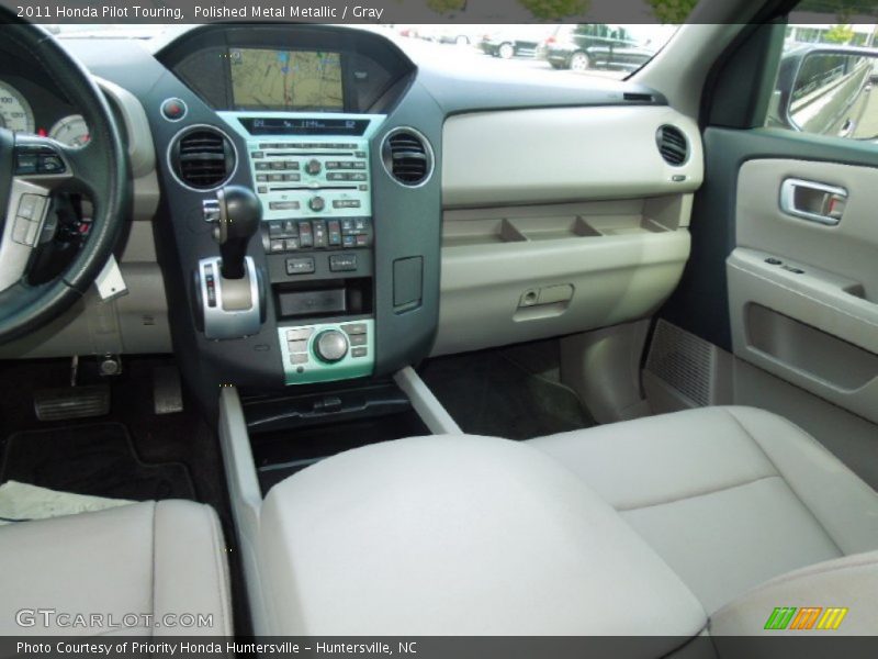 Polished Metal Metallic / Gray 2011 Honda Pilot Touring