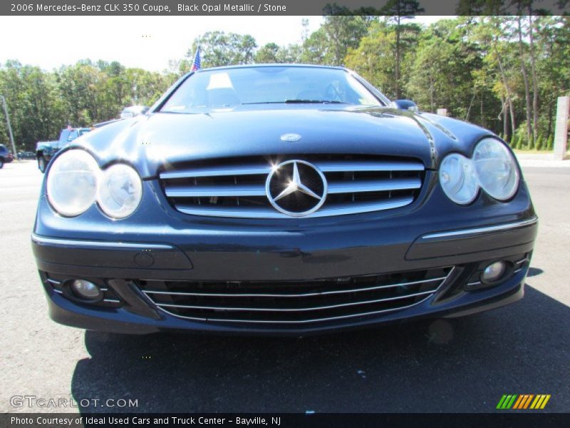 Black Opal Metallic / Stone 2006 Mercedes-Benz CLK 350 Coupe