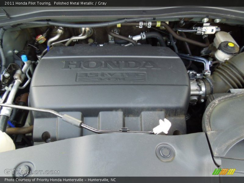 Polished Metal Metallic / Gray 2011 Honda Pilot Touring