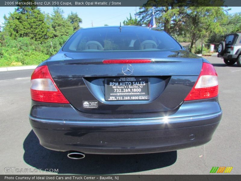 Black Opal Metallic / Stone 2006 Mercedes-Benz CLK 350 Coupe