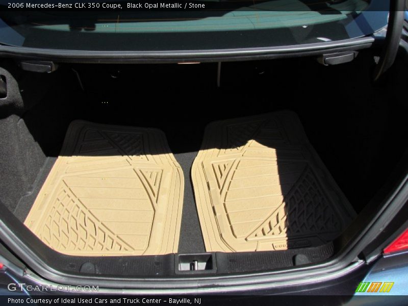 Black Opal Metallic / Stone 2006 Mercedes-Benz CLK 350 Coupe