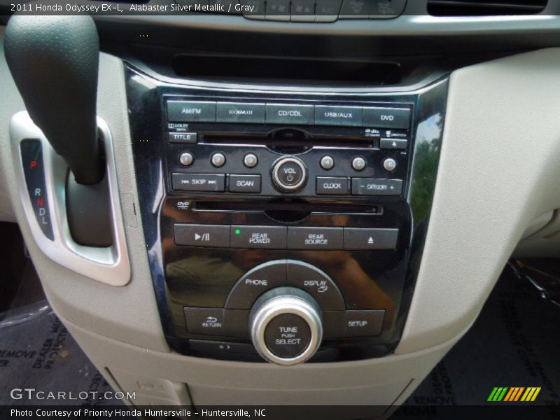 Alabaster Silver Metallic / Gray 2011 Honda Odyssey EX-L