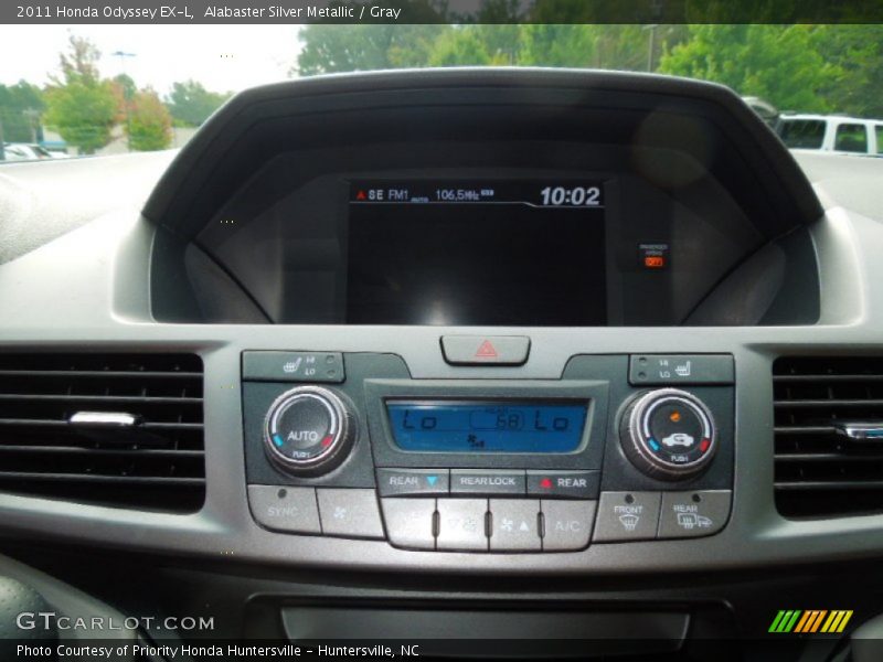 Alabaster Silver Metallic / Gray 2011 Honda Odyssey EX-L