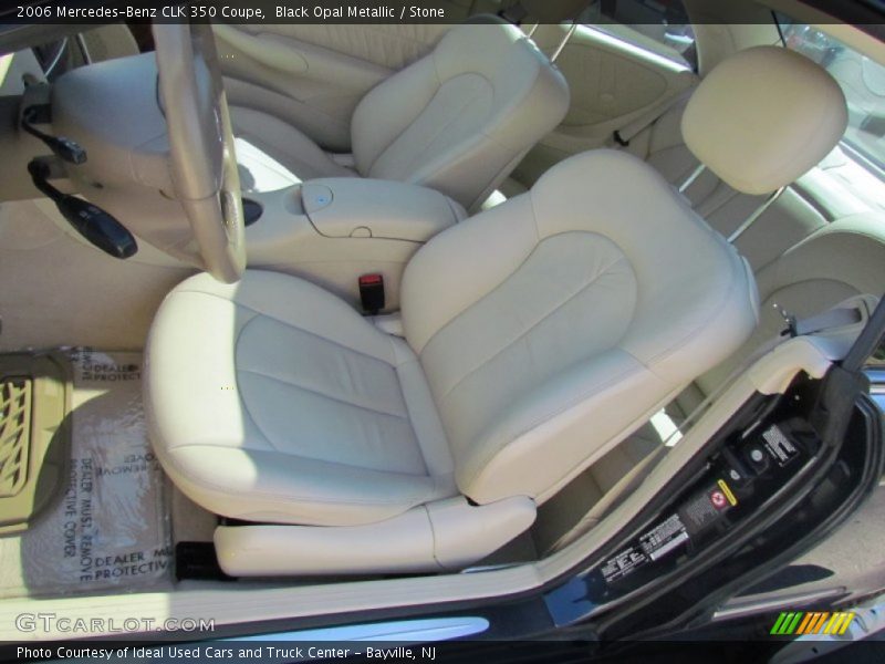 Black Opal Metallic / Stone 2006 Mercedes-Benz CLK 350 Coupe