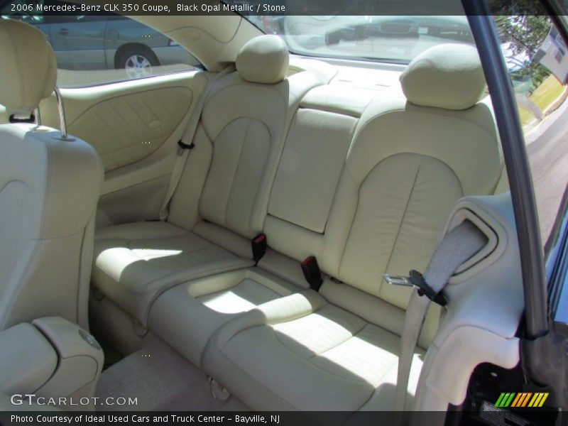 Rear Seat of 2006 CLK 350 Coupe