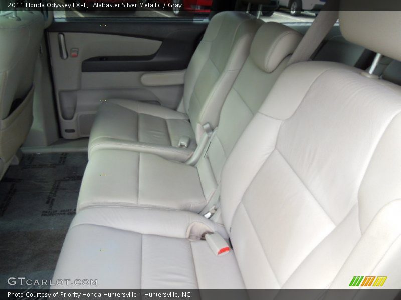 Alabaster Silver Metallic / Gray 2011 Honda Odyssey EX-L