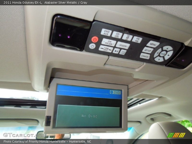 Alabaster Silver Metallic / Gray 2011 Honda Odyssey EX-L