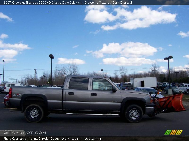 Graystone Metallic / Dark Charcoal 2007 Chevrolet Silverado 2500HD Classic Crew Cab 4x4