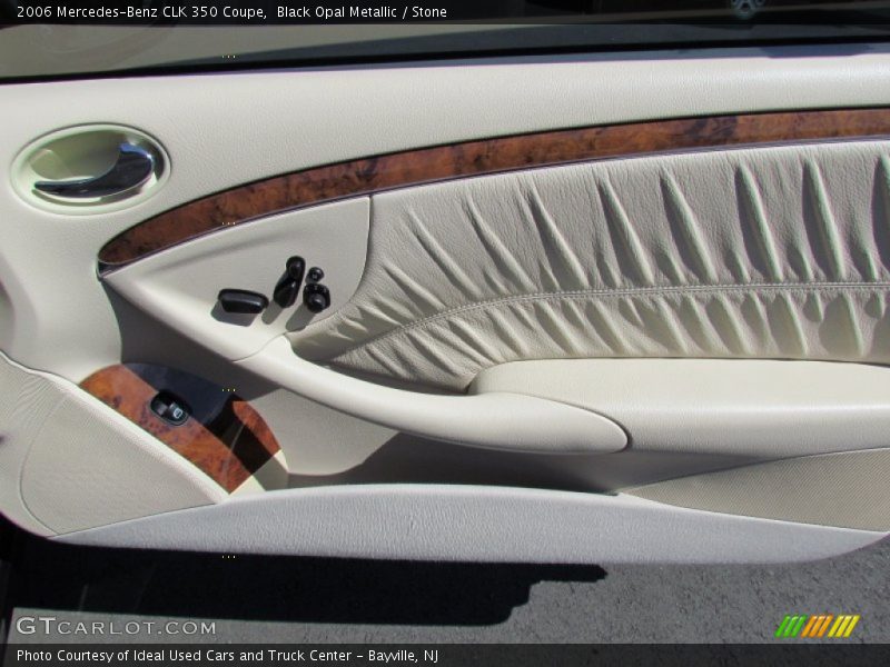 Black Opal Metallic / Stone 2006 Mercedes-Benz CLK 350 Coupe