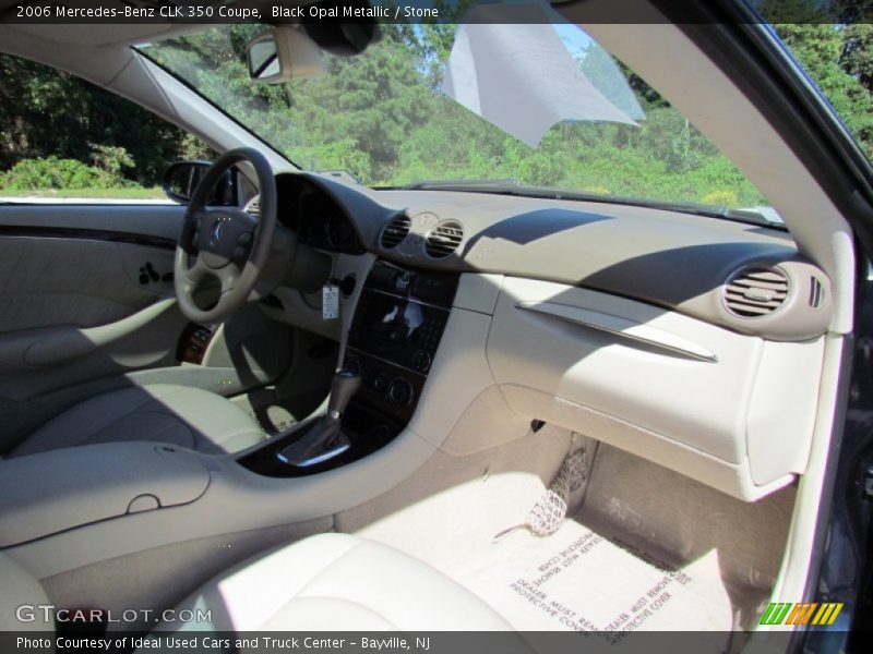 Black Opal Metallic / Stone 2006 Mercedes-Benz CLK 350 Coupe