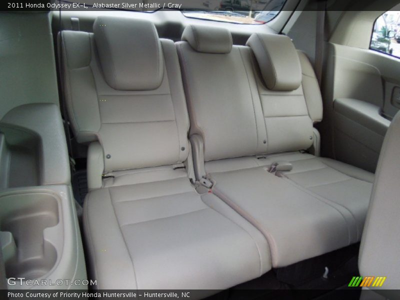 Alabaster Silver Metallic / Gray 2011 Honda Odyssey EX-L