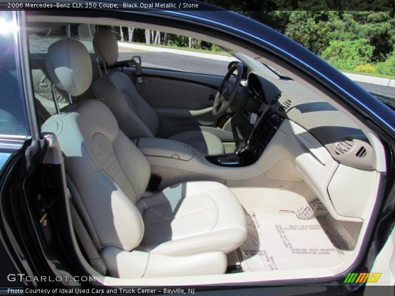 Black Opal Metallic / Stone 2006 Mercedes-Benz CLK 350 Coupe
