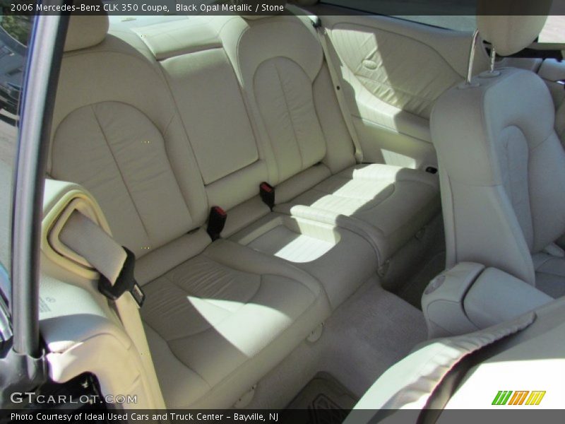 Rear Seat of 2006 CLK 350 Coupe