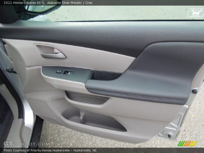 Alabaster Silver Metallic / Gray 2011 Honda Odyssey EX-L