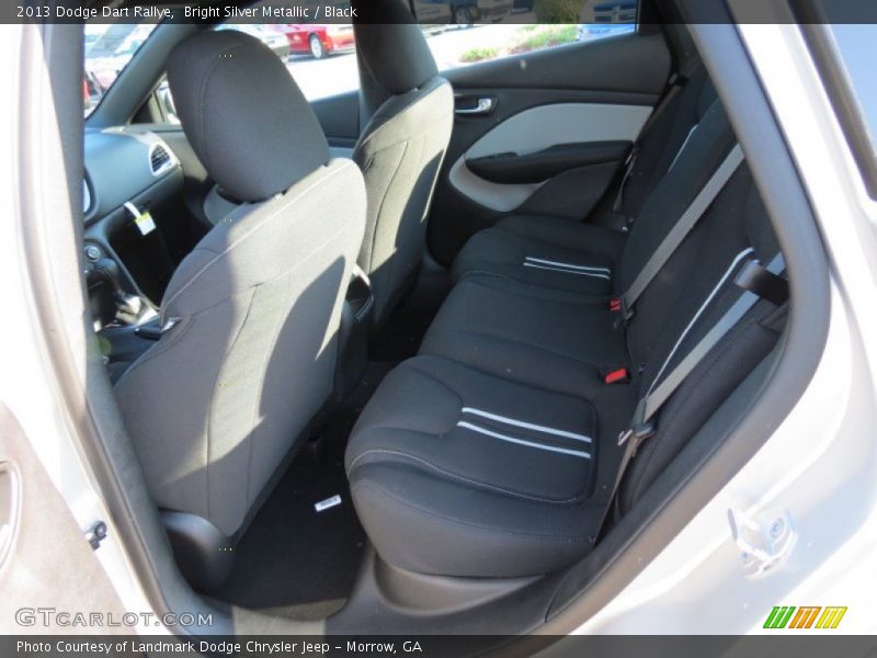 Bright Silver Metallic / Black 2013 Dodge Dart Rallye