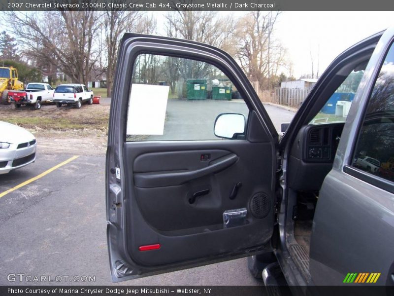 Graystone Metallic / Dark Charcoal 2007 Chevrolet Silverado 2500HD Classic Crew Cab 4x4