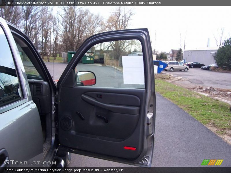 Graystone Metallic / Dark Charcoal 2007 Chevrolet Silverado 2500HD Classic Crew Cab 4x4