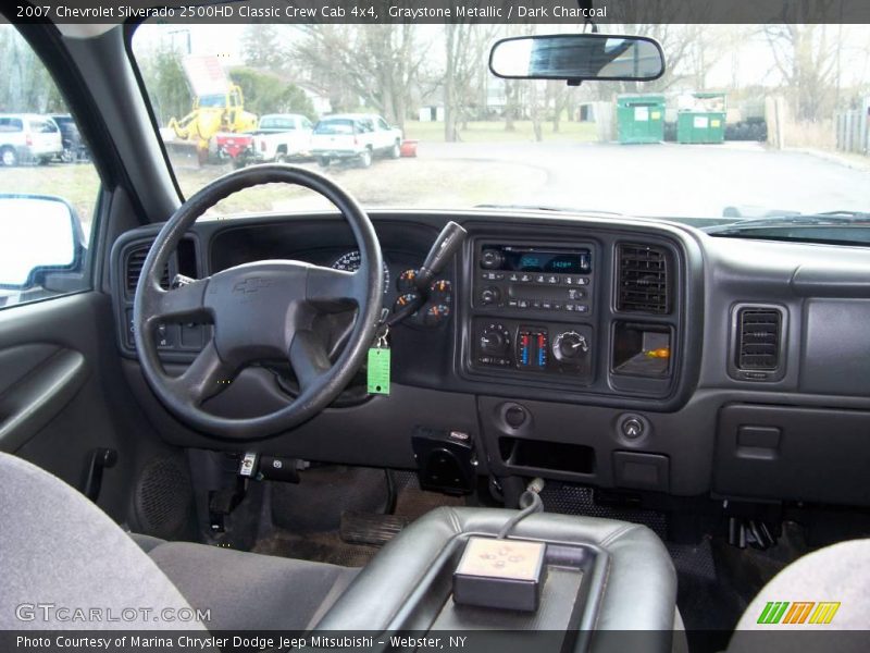 Graystone Metallic / Dark Charcoal 2007 Chevrolet Silverado 2500HD Classic Crew Cab 4x4