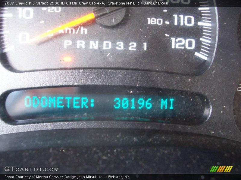 Graystone Metallic / Dark Charcoal 2007 Chevrolet Silverado 2500HD Classic Crew Cab 4x4