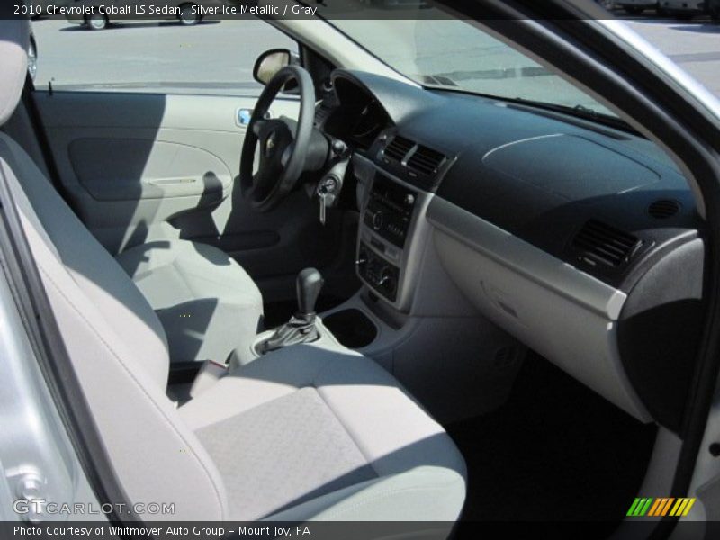 Silver Ice Metallic / Gray 2010 Chevrolet Cobalt LS Sedan