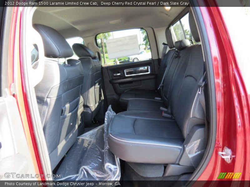  2012 Ram 1500 Laramie Limited Crew Cab Dark Slate Gray Interior