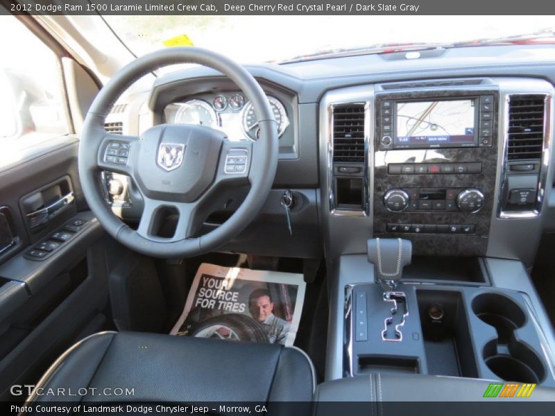 Dashboard of 2012 Ram 1500 Laramie Limited Crew Cab