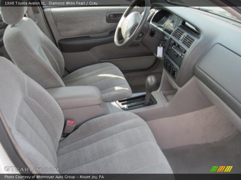 Diamond White Pearl / Gray 1998 Toyota Avalon XL